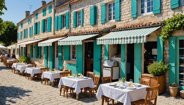 Où trouver les meilleurs repas près de l'aire de camping-car de l'île de Ré ?