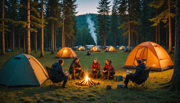 La vie en camping à Bussang : un souvenir inoubliable