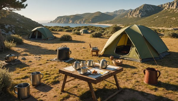Les avantages du camping en Corse