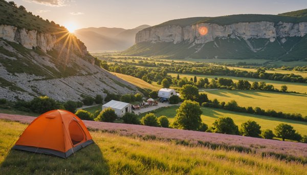 Quelques conseils pour réserver une aire de camping dans la Drôme