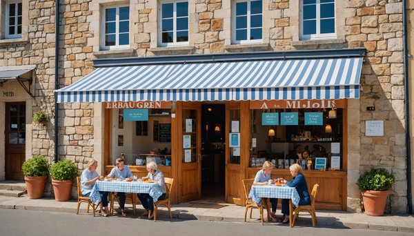 Guide des restaurants adaptés aux enfants près de l'aire de camping car Bretagne