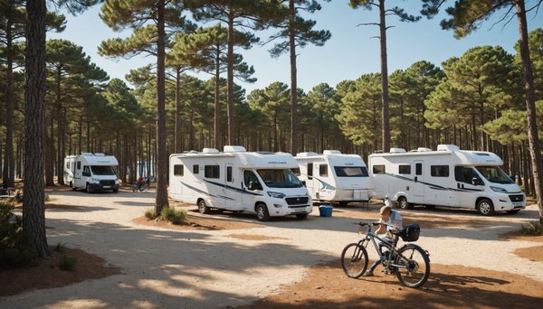 Découvrez les meilleures aires de camping-car à Arcachon