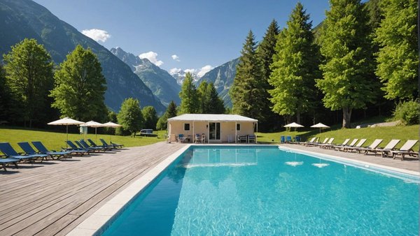 Plongez dans le bonheur au camping avec piscine en savoie