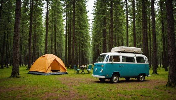 Séjournez en tente ou camping car sur un emplacement de camping