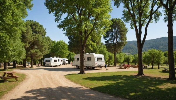 Vacances en pleine nature au camping mas de la cam à alès