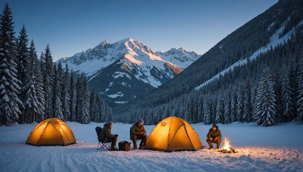 Découvrez le plaisir du camping hivernal à la chauderie