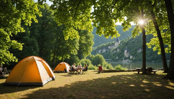 Camping à castelnaud-la-chapelle en dordogne : séjournez à proximité de sarlat pour un voyage inoubliable