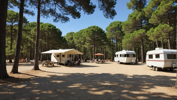 Séjournez au camping fontaine vieille près du bassin d'arcachon